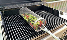 Load image into Gallery viewer, Barbecue stainless steel wire mesh cylinder