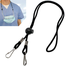 Load image into Gallery viewer, 2/5 Pack Adjustable Length Face Shield Lanyard