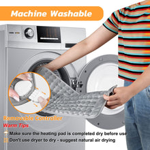 Load image into Gallery viewer, Electric Heating Pads, Heated Pad for Back Pain Muscle Pain Relieve