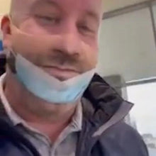 Load image into Gallery viewer, 2021 mask(less) prank face mask