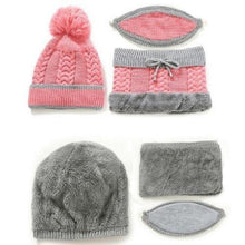Load image into Gallery viewer, 2021 New 3 in 1 Winter Beanie Set