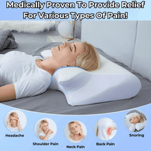 Load image into Gallery viewer, Welnax™ Ergonomic Pillow for Neck and Cervical Spine Support	
